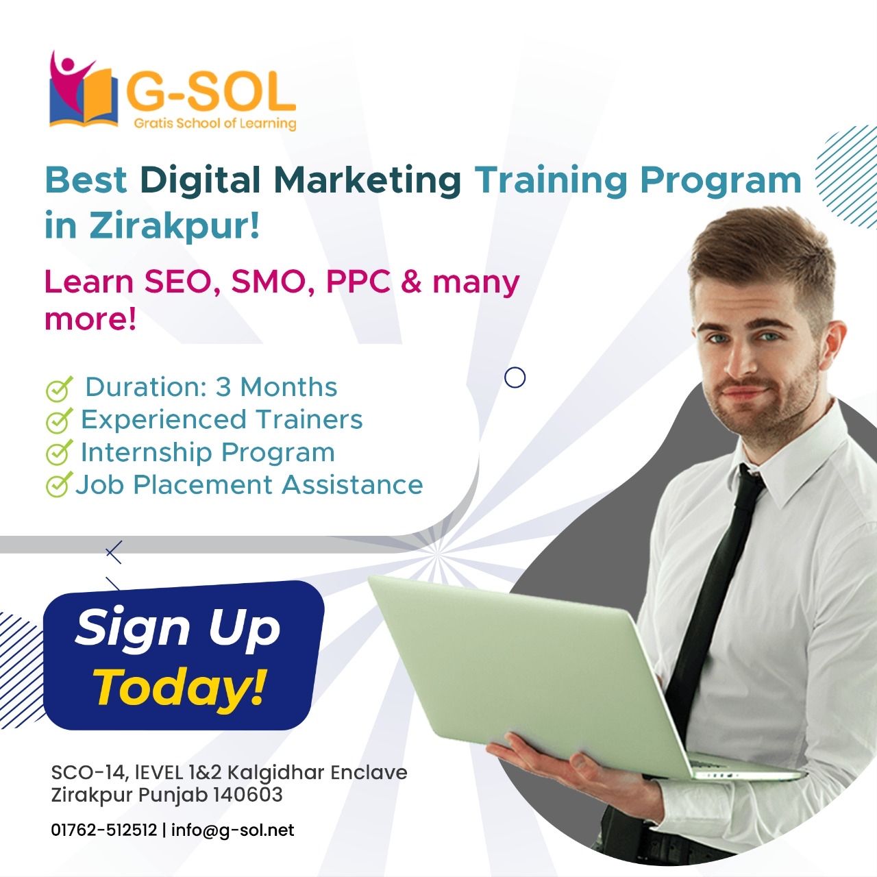 Digital marketing  training in Zirakpur